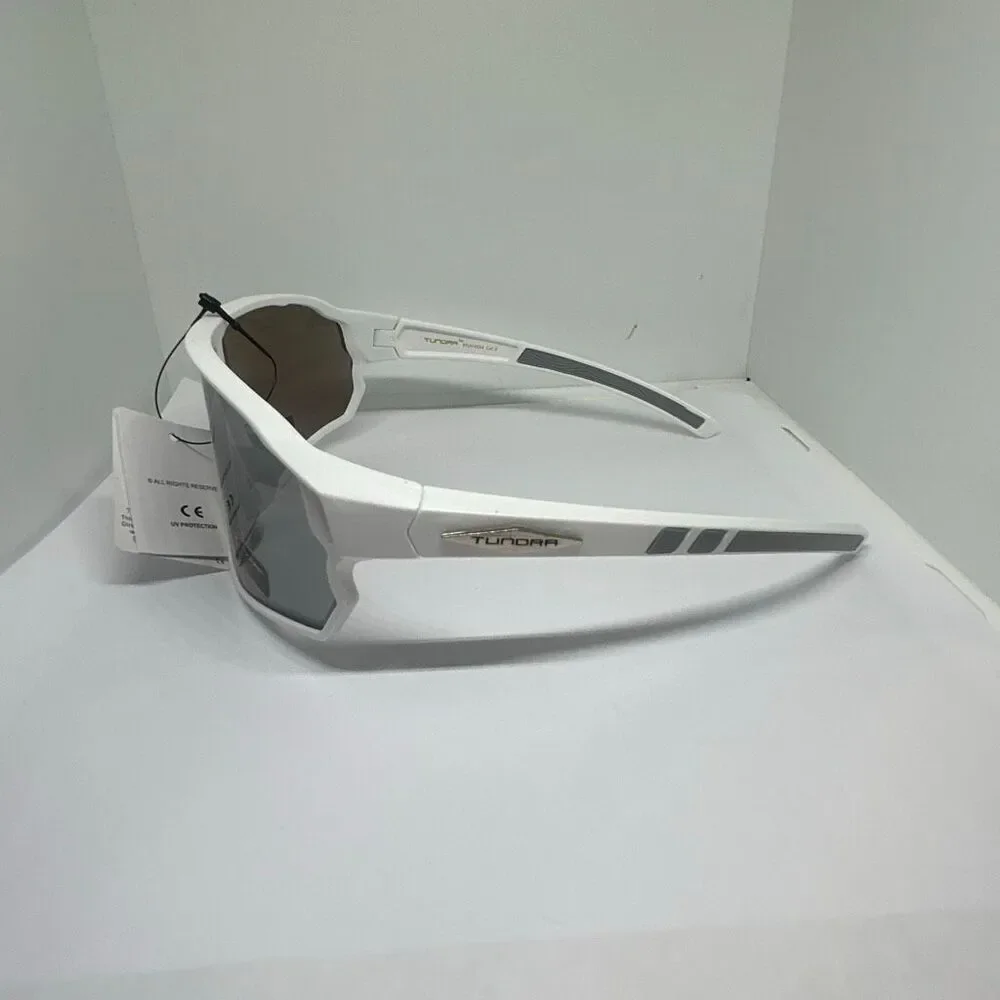 Tundra Wraparound Shield Sunglasses UV400 Mirrored Sport Style